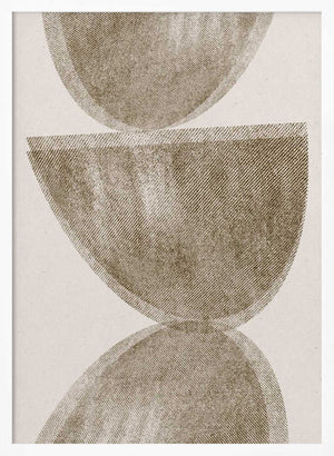 Tablou înramat „Curved Reflections” de THE MIUUS STUDIO
