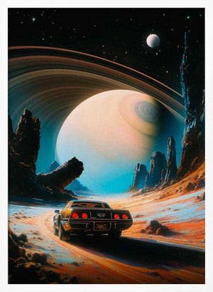 Tablou înramat „Ultimate Space Racer” de Taudalpoi