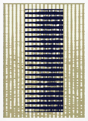 Tablou înramat „Geometric Pattern with Vertical Stripes” de Petr Strnad