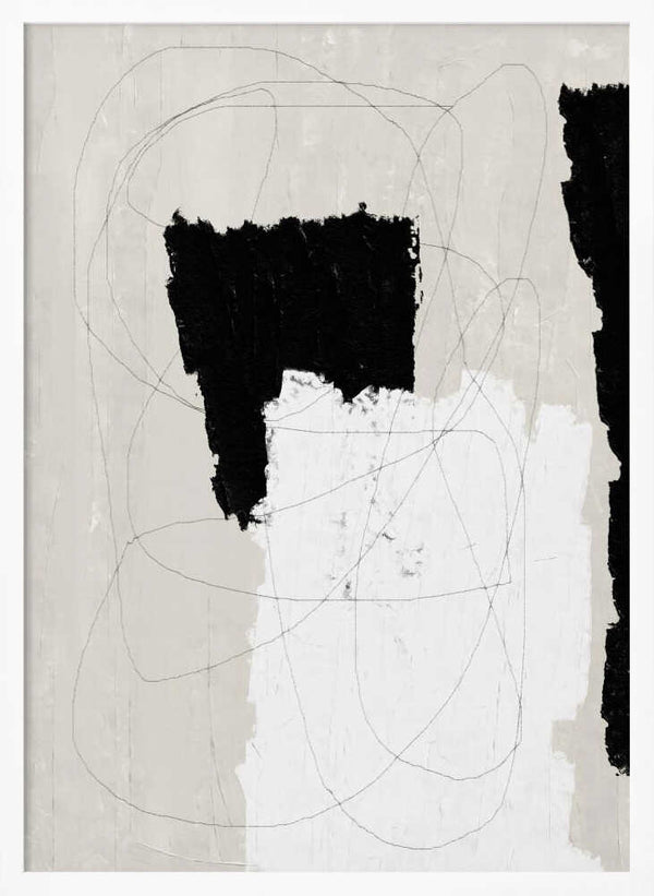 Tablou înramat „Chaotic Harmony” de THE MIUUS STUDIO