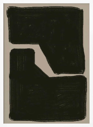 Tablou înramat „Abstract Contrast” de THE MIUUS STUDIO