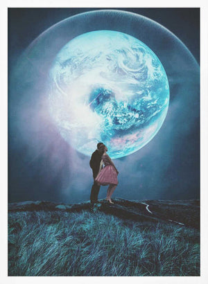 Tablou înramat „Two Million Years From Yesterday” de Frank Moth