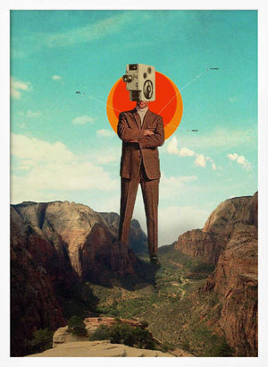 Tablou înramat „Video404 by Frank Moth” de Frank Moth