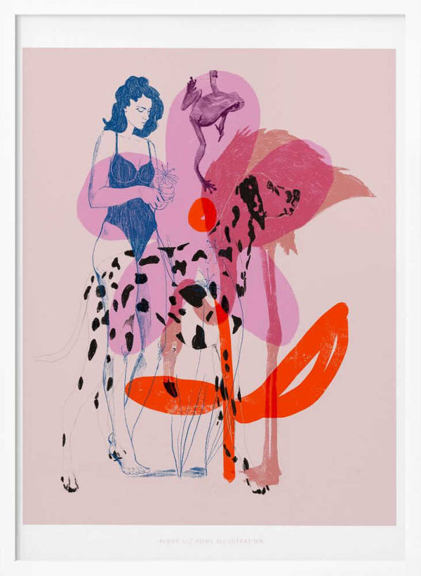 Tablou înramat „Jlr Collage3” de Jenny Liz Rome