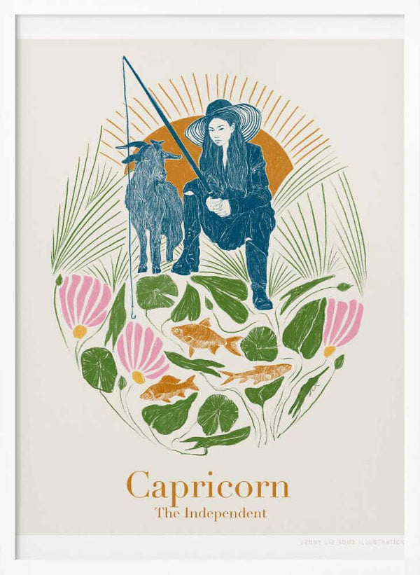 Tablou înramat „Jlr Capricorn Copy” de Jenny Liz Rome