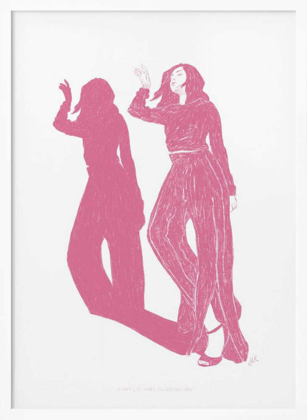 Tablou înramat „Jlr Dancing7 Copy” de Jenny Liz Rome