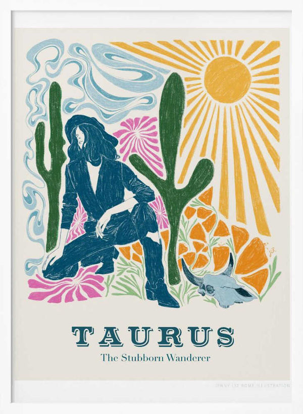 Tablou înramat „Jlr Taurus Copy” de Jenny Liz Rome