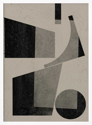 Tablou înramat „Geometric Harmony” de THE MIUUS STUDIO
