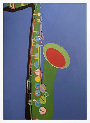 Tablou înramat „Saxophone” de Sue Graef