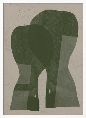 Tablou înramat „Muted Silhouettes” de THE MIUUS STUDIO