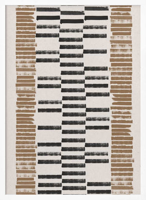 Tablou înramat „Striped Harmony” de THE MIUUS STUDIO