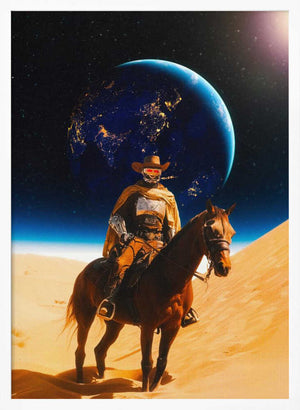 Tablou înramat „Space Cyborg” de Taudalpoi