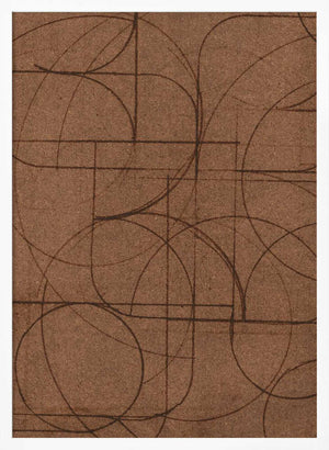 Tablou înramat „Curved 1” de Dan Hobday