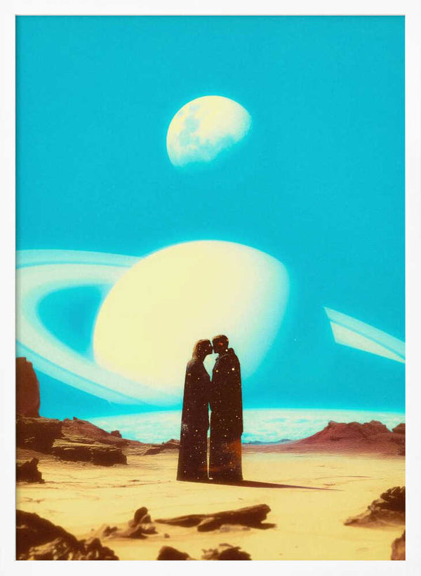 Tablou înramat „Falling In Love On Mars” de Taudalpoi