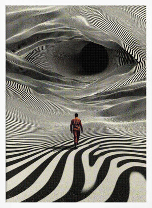 Tablou înramat „Op Art Journey” de Taudalpoi