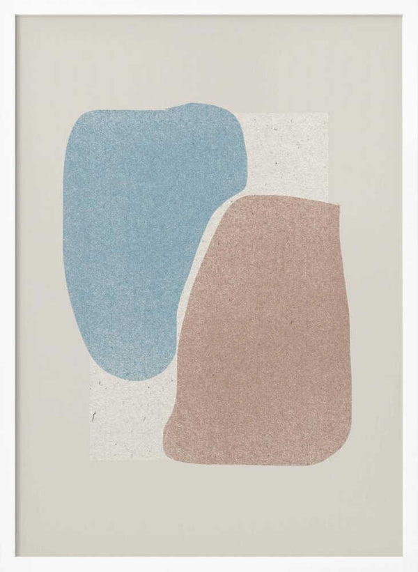 Tablou înramat „Soft Shapes Harmony” de THE MIUUS STUDIO