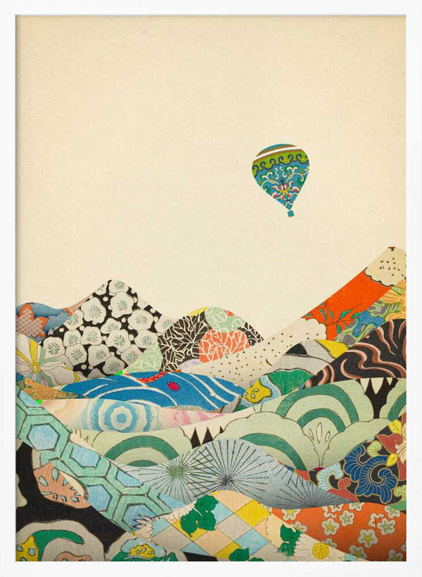 Tablou înramat „Landscape Pattern #1” de Taudalpoi