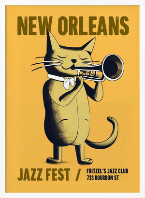 Tablou înramat „New Orleans Jazz Fest” de Andreas Magnusson