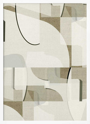Tablou înramat „Neutral Curves 2” de cartissi