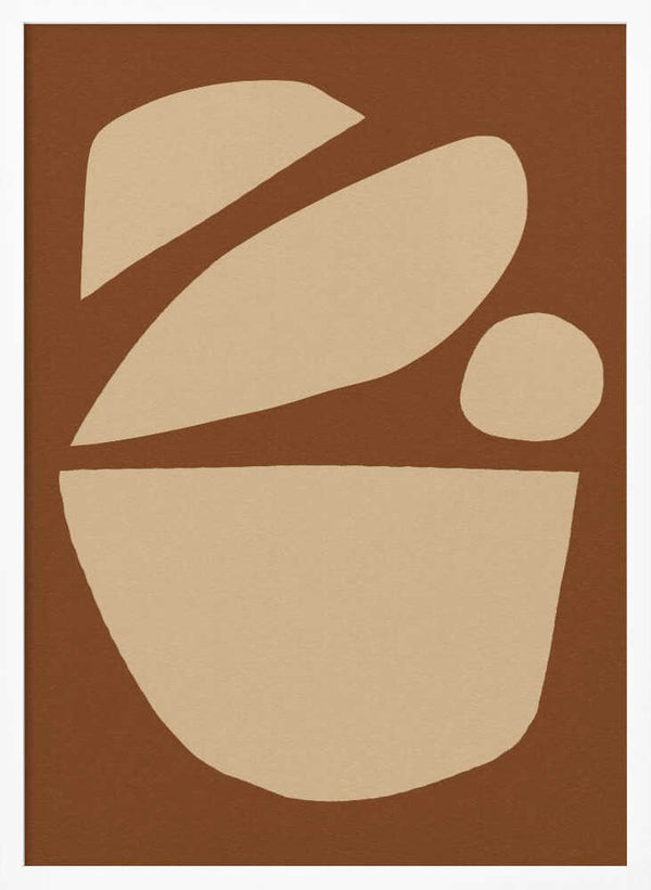 Tablou înramat „Abstract Balance” de Treechild