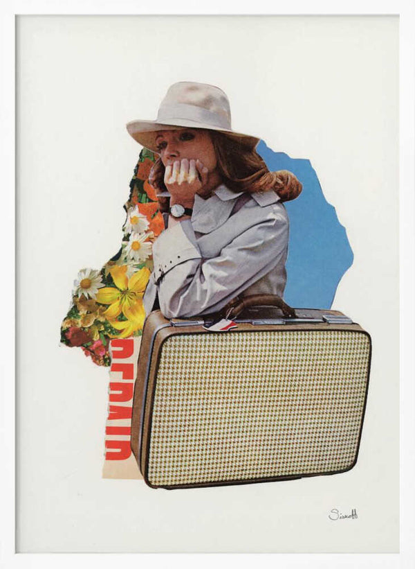 Tablou înramat „Audrey” de Mikhail Siskoff