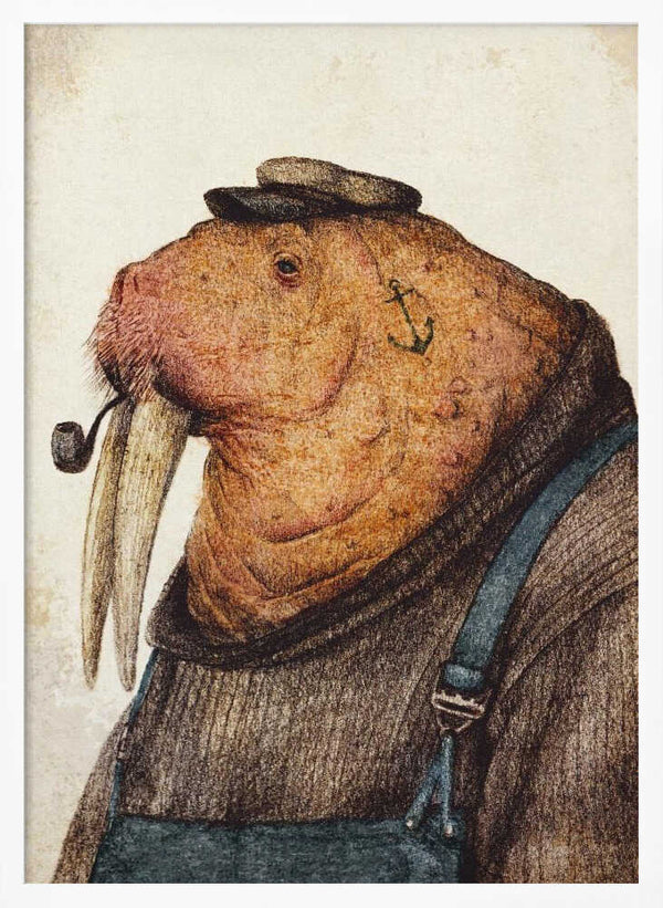 Tablou înramat „Sailors Call” de Mike Koubou