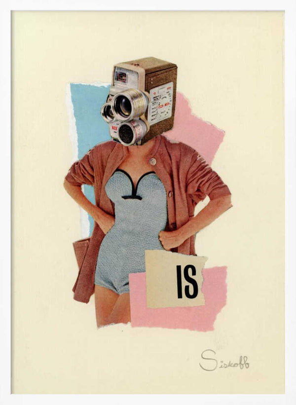 Tablou înramat „Beach Movies” de Mikhail Siskoff