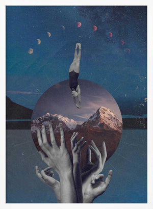 Tablou înramat „Celestial Dive” de Dominik Przerwa