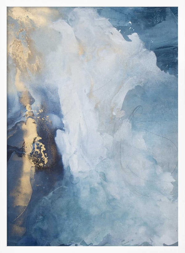 Tablou înramat „Celestial Waves” de Julia Contacessi