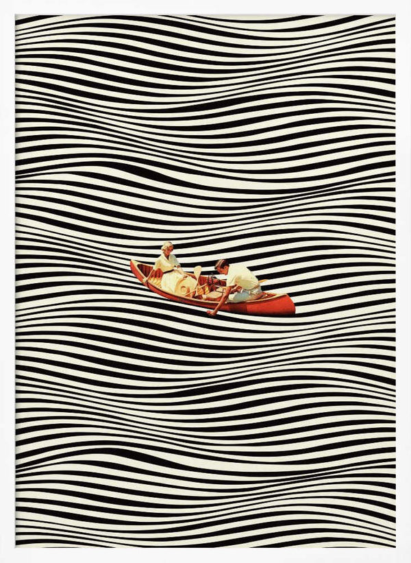 Tablou înramat „The Real Boat Trip” de Taudalpoi