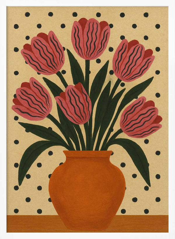 Tablou înramat „Potted Florals” de Marika Barsrsind