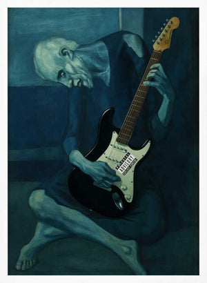 Tablou înramat „The Old Rocker” de Dikhotomy
