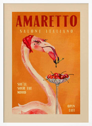 Tablou înramat „Flamingo Delight” de The Whiskey Ginger