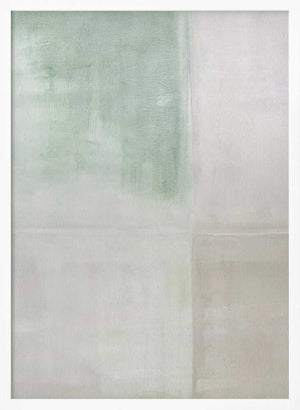 Tablou înramat „Pastel Painted Wall Sage Green Nude” de Alexandra Weise