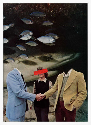 Tablou înramat „Loan Shark” de Mikhail Siskoff