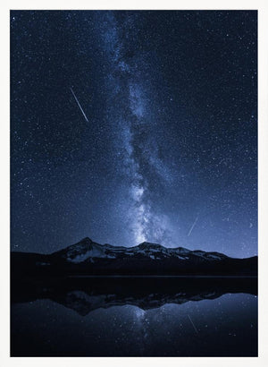 Tablou înramat „Galaxies Reflection” de Toby Harriman