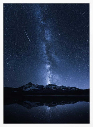 Tablou înramat „Galaxies Reflection” de Toby Harriman