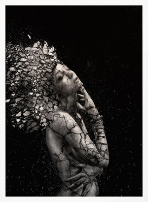 Tablou înramat „The Fragile Squaw” de Alexandre Brouzes