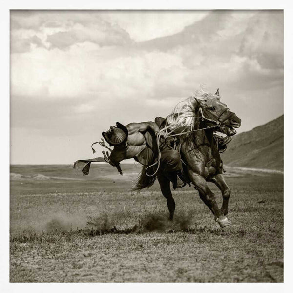 Tablou înramat „Galloping” de Rachel Pansky