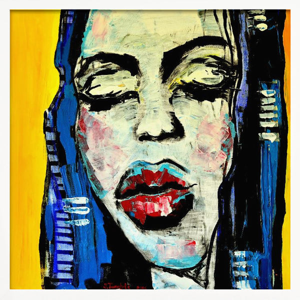 Tablou înramat „Magdalena or waiting room” de Julija Belickienė