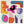 Tablou înramat „Pattern3 Mid Bunt 9” de Ana Rut Bre