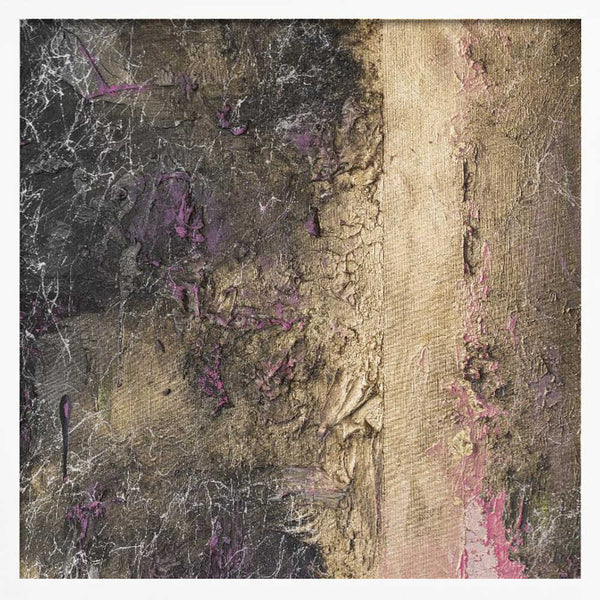 Tablou înramat „Fractured Gilt” de Anete Purina-Purite