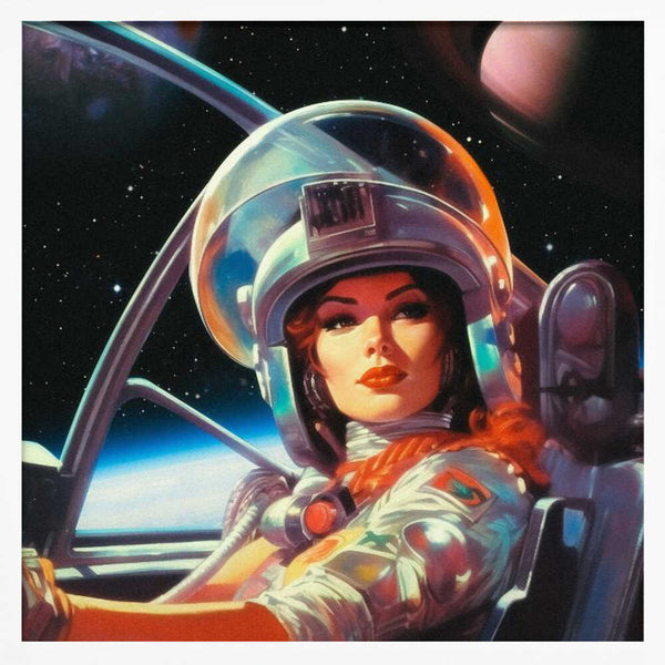 Tablou înramat „Next Stop Mars” de Taudalpoi