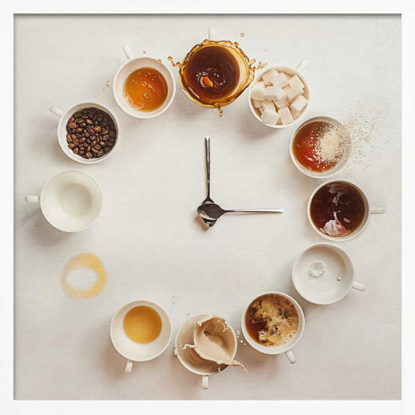 Tablou înramat „It's Always Coffee Time” de Dina Belenko